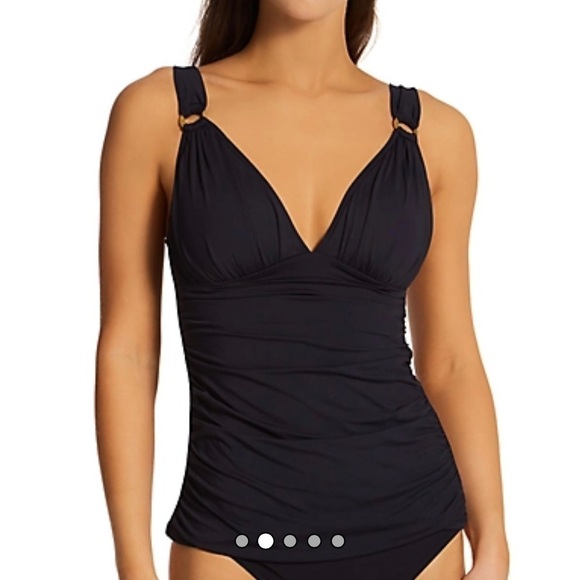 Bleu Rod Beattie Ring Me Up Molded Tankini Swim Top 4 - Picture 2 of 9
